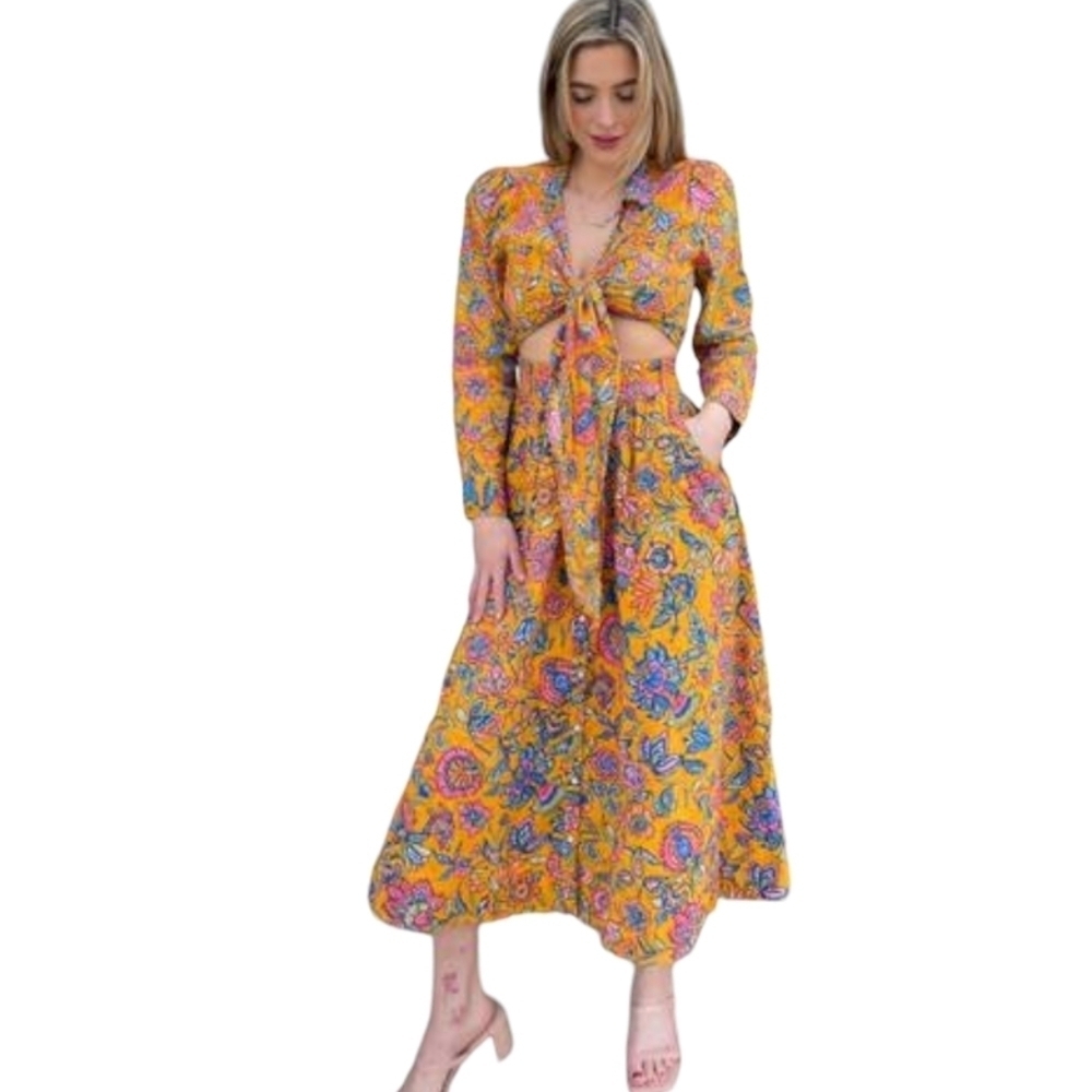 NWT‎ House of Harlow 1960 Revolve Cheyna Midi Dress Size Medium